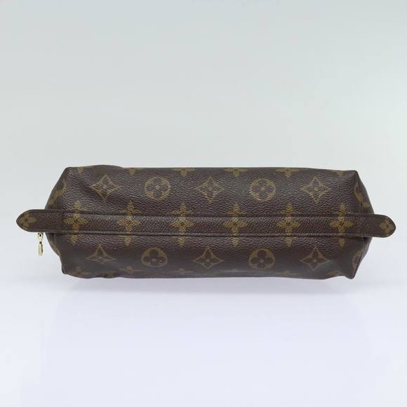 LOUIS VUITTON Monogram Trousse Demi Ronde Cosmetic Pouch M47520 LV Auth 81232 - Picture 6 of 16